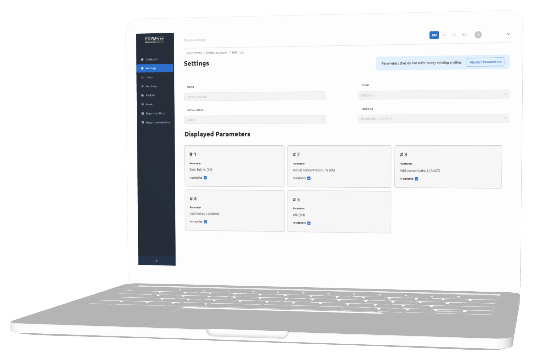 Easyflid report example